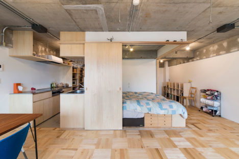 サムネイル:吉田裕一建築設計事務所がリノベーションした住居「築地・ROOM・H」