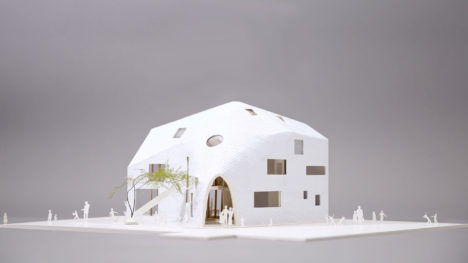 サムネイル:MAD Architectsによる、日本初のプロジェクト、愛知県岡崎市の住居兼幼稚園「クローバーハウス」