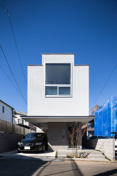 サムネイル:木村浩一 / フォルム・木村浩一建築研究所による、東京の住宅「愛らしい家」
