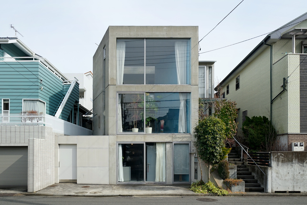 シーラカンスが1994年に発表した、神奈川・横浜の住宅「HOUSE TM