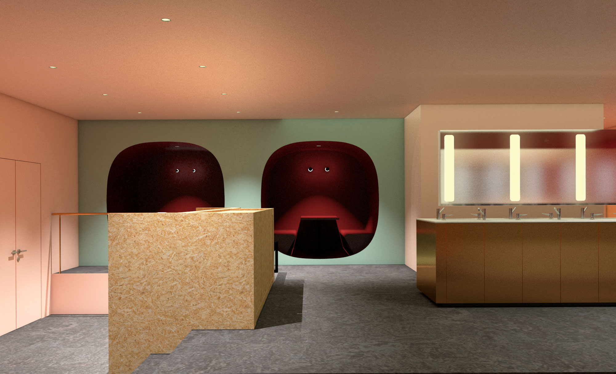 成瀬 猪熊建築設計事務所の内装設計による 大阪 浪速区のカプセルホテル ナインアワーズなんば駅 Architecturephoto Net