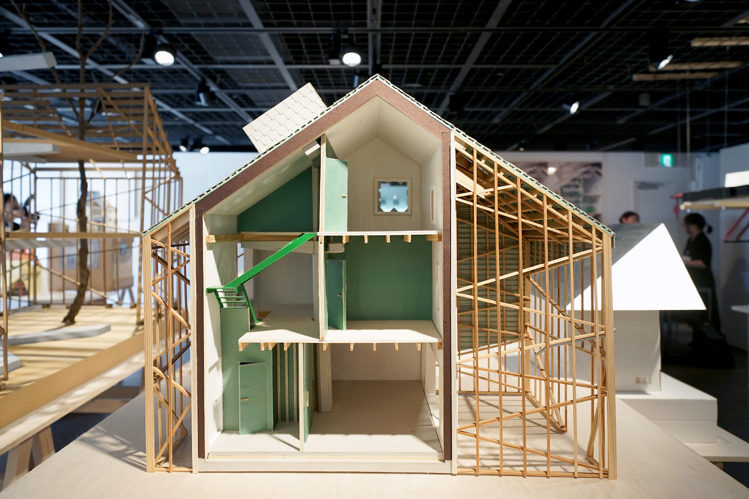 ギャラリー間で始まった建築展 アーキテクテン デ ヴィルダー ヴィンク タユー展 ヴァリエテ アーキテクチャー ディザイア の会場写真 Architecturephoto Net