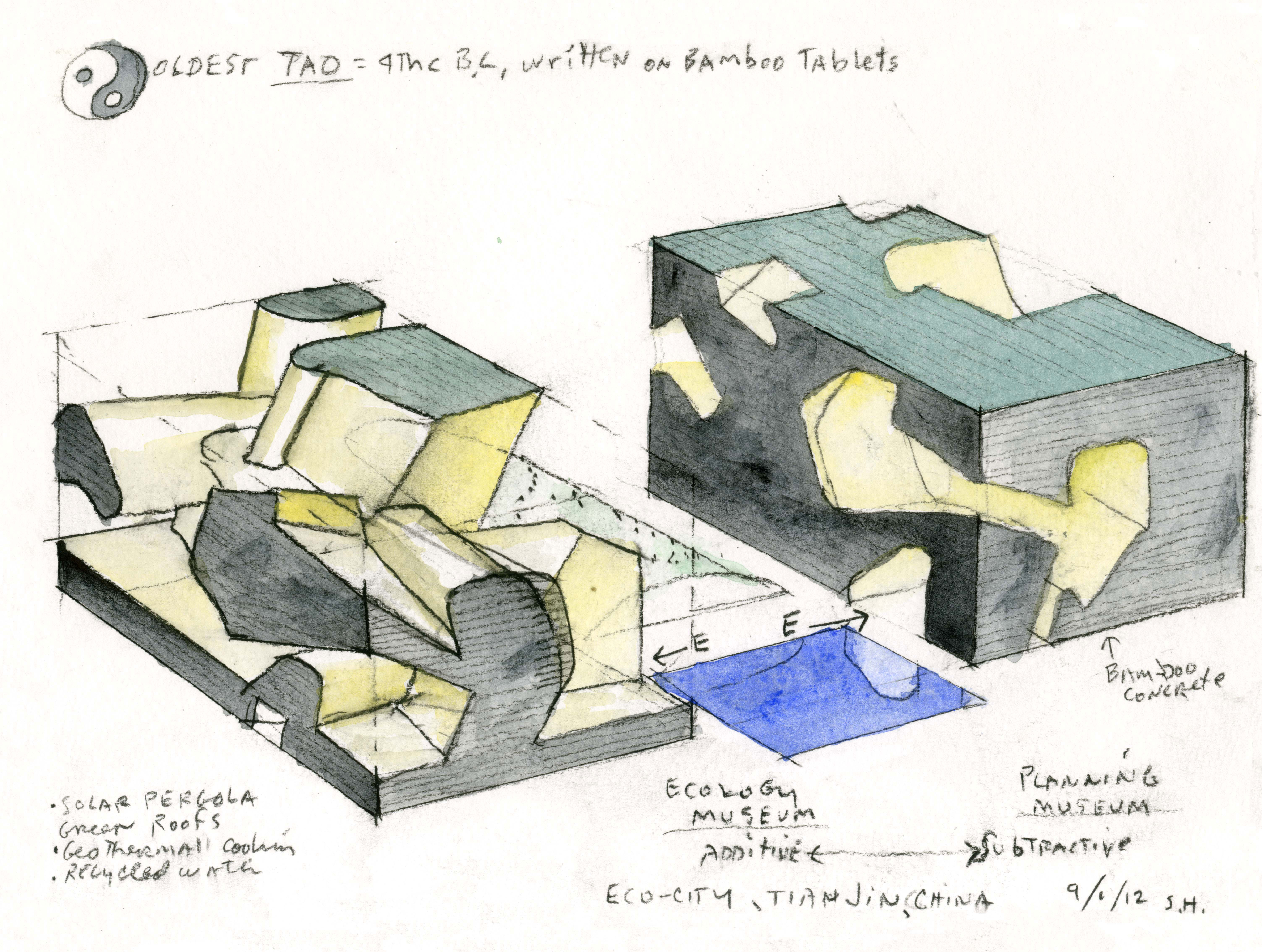 スティーブン・ホールの建築展「Making Architecture」が建築倉庫