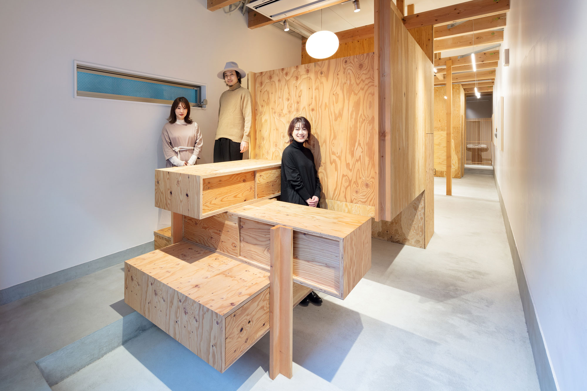 荒尾宗平 Sides Coreによる 大阪市の 美容室とアイラッシュの併設店舗 Land Architecturephoto Net