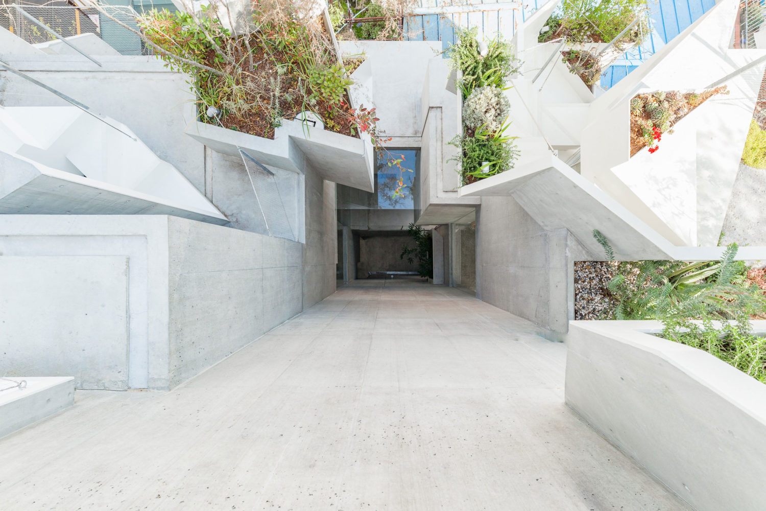 平田晃久建築設計事務所による、東京の、住宅・ギャラリーからなる複合ビル「Treeness House