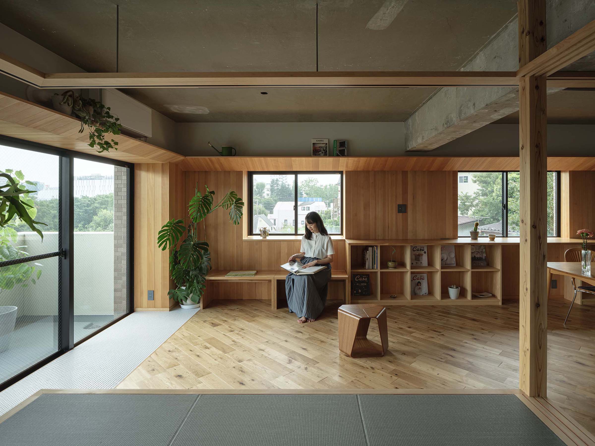 竹味佑人建築設計室＋武井光による、東京・北区の、マンションの１室のリノベーション「羽の家 / wing room」 |  architecturephoto.net