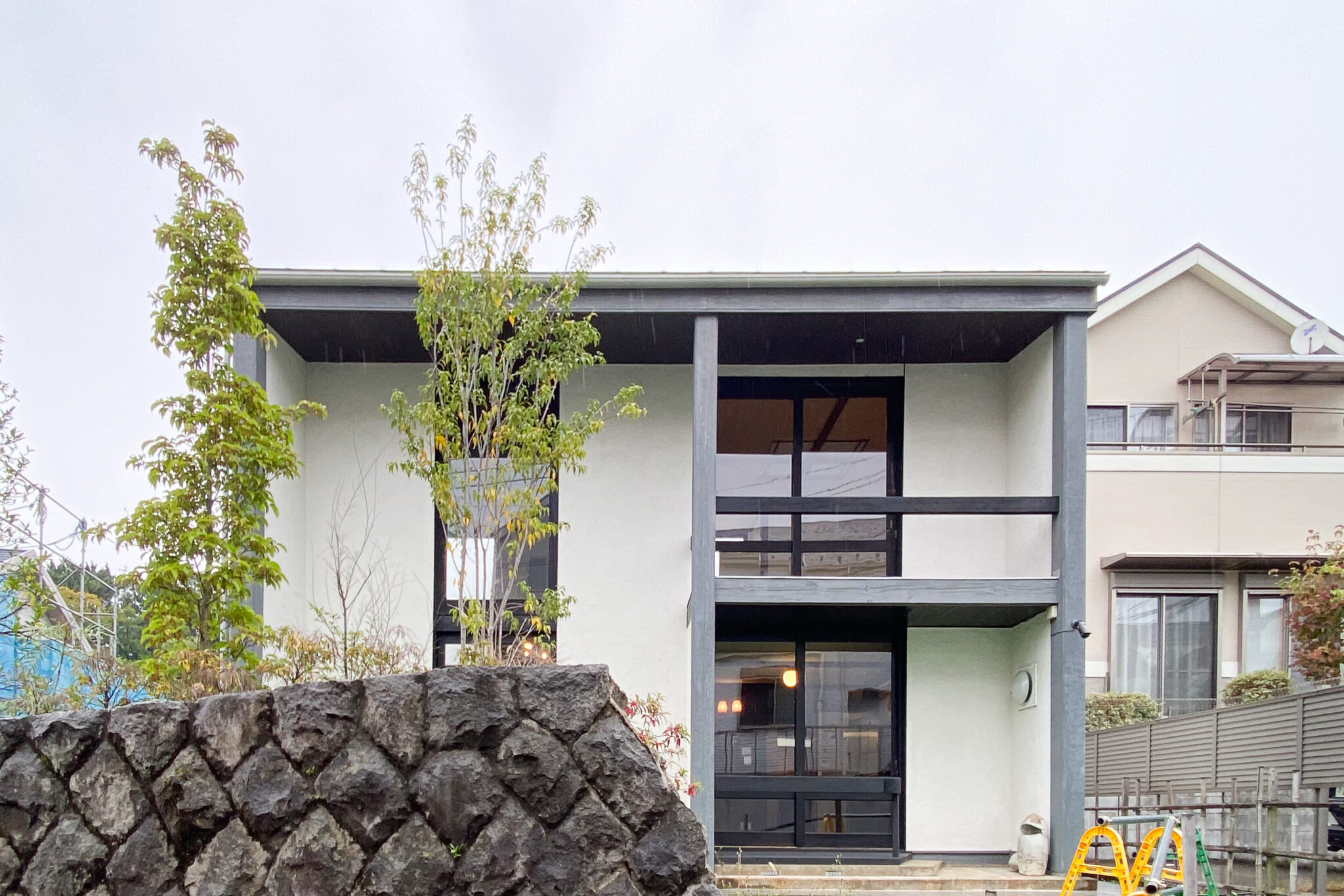白井晟一が1959年に完成させた世田谷の住宅「アトリエNo.7（旧増田夫妻