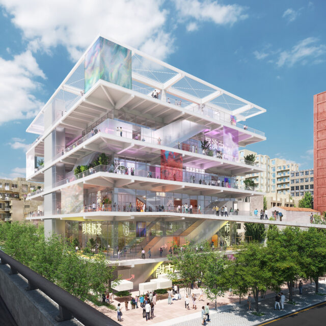MVRDVの設計で着工した、中国・深センの「Shenzhen Terraces
