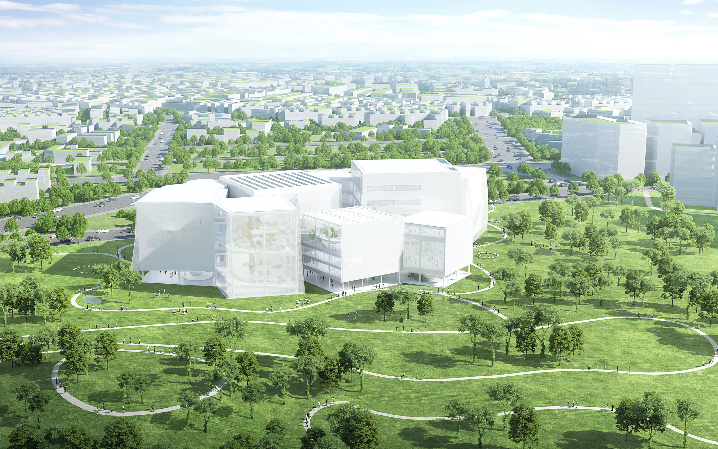ニュース】SANAAによる、台湾の「Taichung Green Museumbrary